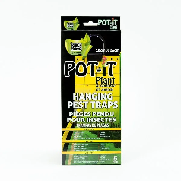 Knock Down™ POT-iT™ Plant Hanging Pest Traps